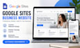 build a professional google site business website