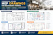 prepare commercial kitchen mep drawings for restaurant permits