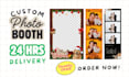 design custom photobooth frame in 24 hours