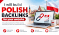 build polish backlinks for your website