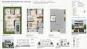 do architectural 2d autocad floor plan, permit drawing, 3d interior rendering