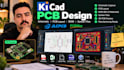 design kicad pcb, schematic capture, bom, gerber files, jlcpcb pcbway