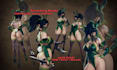 model, rig 3d vrchat, daz3d, 3d nsfw vtuber character, vrm koikatsu avatar model