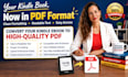 convert kindle book to PDF
