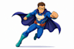 superhero character for comics