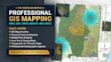 do gis mapping, urban planning and land parcel mapping using arcmap