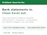 convert your bank statements to excel with balance verification