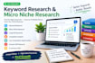 keyword research and micro niche research