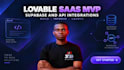 lovable saas mvp API integration lovable to IOS lovable to supabase