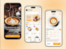develop milk delivery app, coffee shop, cafe tea app, coffee website