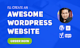 do premium stunning wordpress website development