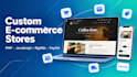 build an e commerce store with customizable products and paypal
