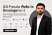 create ico presale website with presale smart contract integration