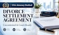 draft your uncontested divorce settlement and separation agreement