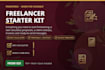 provide a freelancer starter kit with proposal contract and invoice templates
