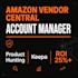 be your amazon vendor central manager and product hunter