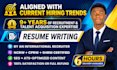 write professional resumes and cvs