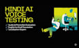 do hindi ai voice testing, translation, and localization