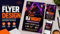 design a professional eye catching flyer or poster