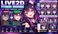 fix live2d vtuber rigging, facial tracking and expression toggles