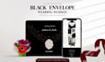 design an luxury canva wedding website