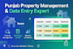 do property management and real estate data entry