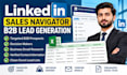 b2b lead generation using linkedin sales navigator