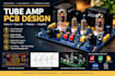 design tube preamp class a ab audio amplifier pcbs