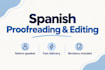 proofread and edit your spanish text with native accuracy