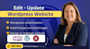 design a professional wordpress author website, book website, and ebook website