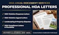write an official hoa violation appeal letter based on your facts