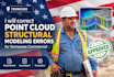 correct point cloud structural modeling errors for tennessee commercial