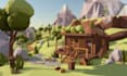 create custom low poly trees rocks and roblox nature assets