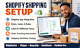 configure shopify shipping shipstation shippo easyship sendcloud packlink pro