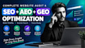 audit and optimize your website for SEO, aeo and GEO