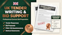 write UK tender responses, bid documents and supplier questionnaires