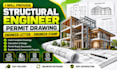 provide structural engineer permit drawing engineer letter engineer stamp