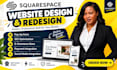 build squarespace website design, squarespace website development squarespace