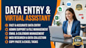 do excel data entry,web reseach,and virtual assistant tasks