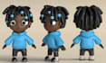 create 3d stylized character modeling and rigging for games and animation