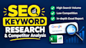 do profitable SEO keyword research and competitor analysis