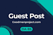 publish a guest post on goodmenproject