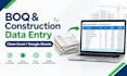 enter boq data to in exel