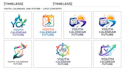 design a youth, calendar, and future logo