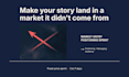 create a market entry positioning and messaging strategy for your brand