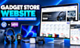 create a high converting gadget store website using wordpress and woocommerce