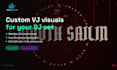 create custom vj loops and dj visuals for your live set