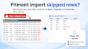 clean your shopify fitment spreadsheet for spark, capacity, or convermax