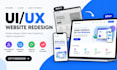redesign your website with a modern responsive UI UX