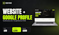 build your small business website and google business profile